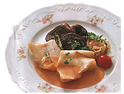 白身魚と椎茸ワイン蒸しイメージ
